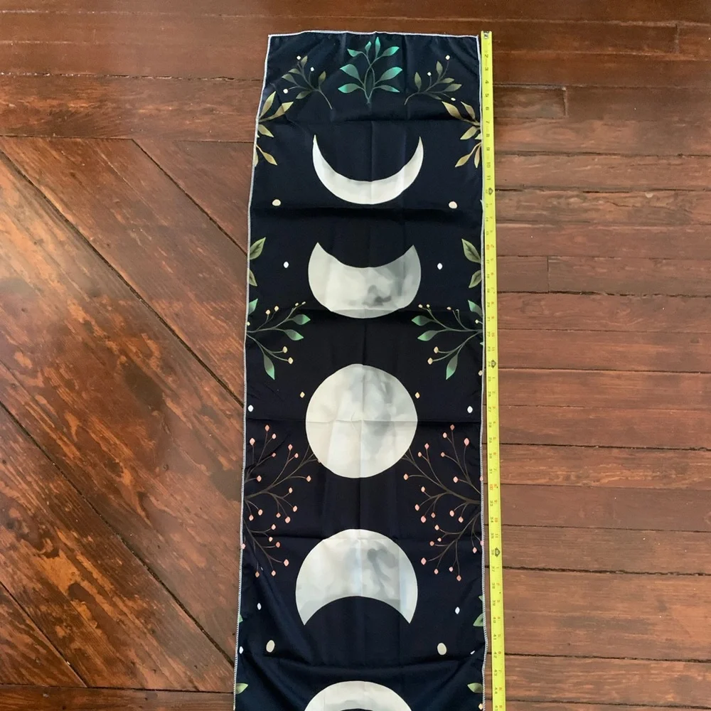 Tapestry Full Half Moon Phases Solar System Eclipse Outerspace Vibes Horoscope